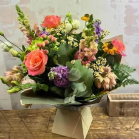 Rose and Snapdragons