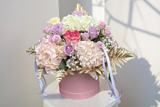 Large pastel Hat Box